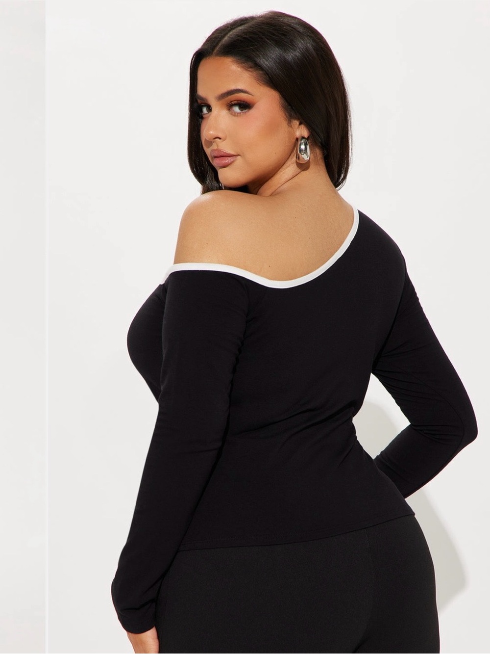 Fashion Nova , Off Shoulder Top, women’s 1X - Picture 5 of 6